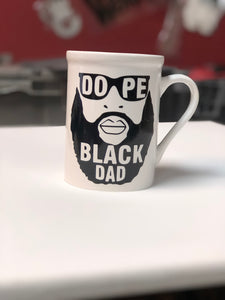 Dope Black Dad Mug